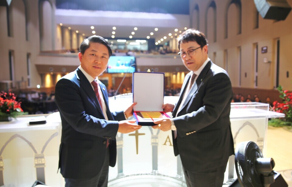 총회 기도와 전도운동본부, 중부지역과 대전중앙노회 연합기도회 모습