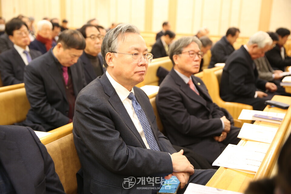 전국장로회, 제55회기 「실행위원회 및 신년기도회」 모습