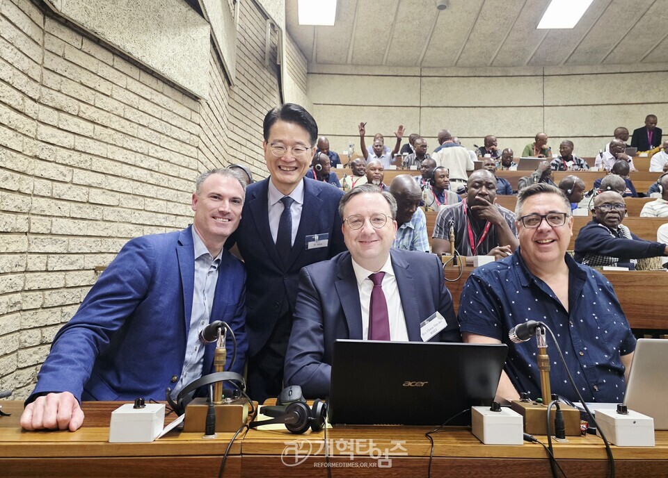 남아공 개혁교단(GKSA) 총회 참석 모습(2026.1.)