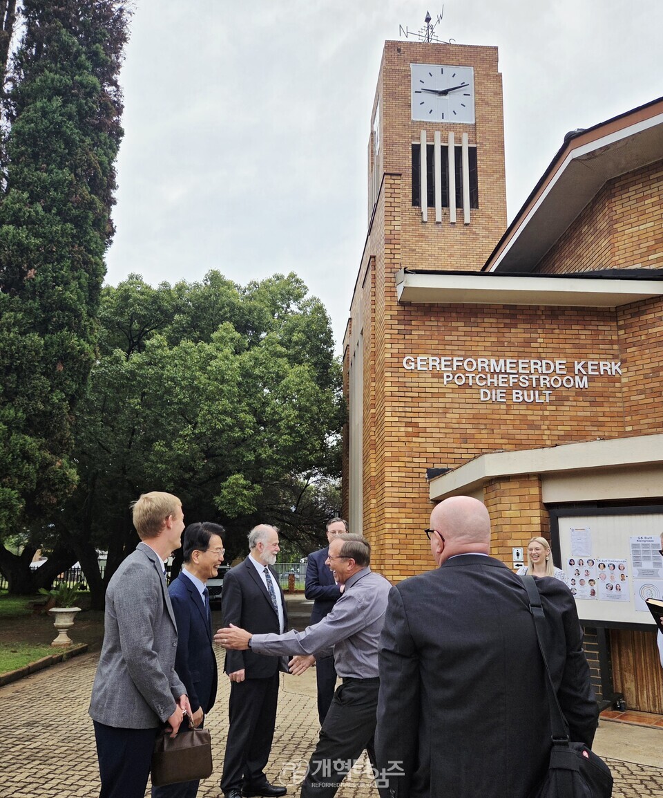 남아공 개혁교단(GKSA) 총회 참석 모습(2026.1.)