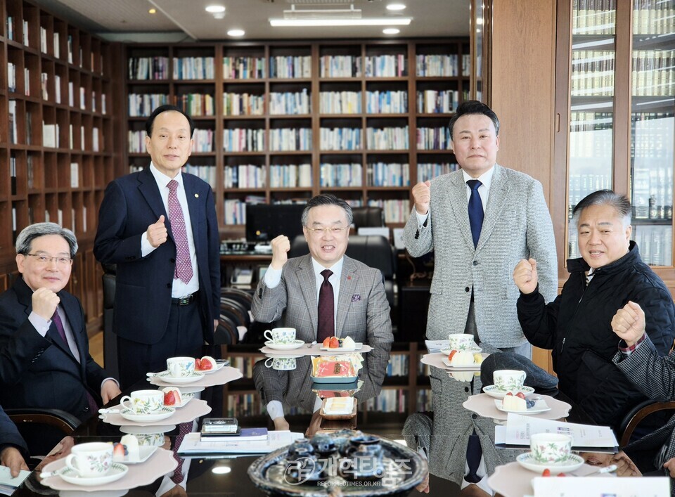 전국장로회 전국임원회 및 대구ㆍ경북지역 임역원 간담회ㆍ영남지역장로회 신년하례회 및 실행위원회 모습