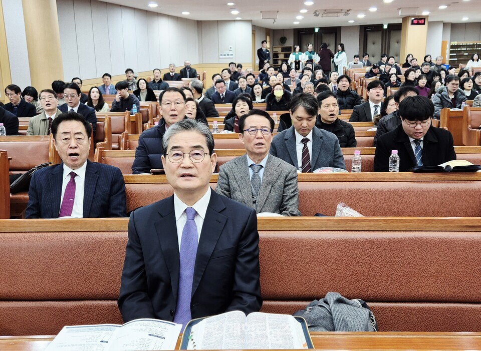 수도노회, 총회 기도와전도운동본부 기도회 및 제직세미나 모습
