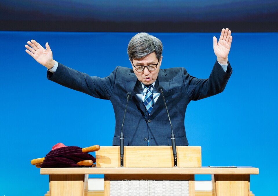 총회 기도와전도운동본부, 제주노회 기도회 모습