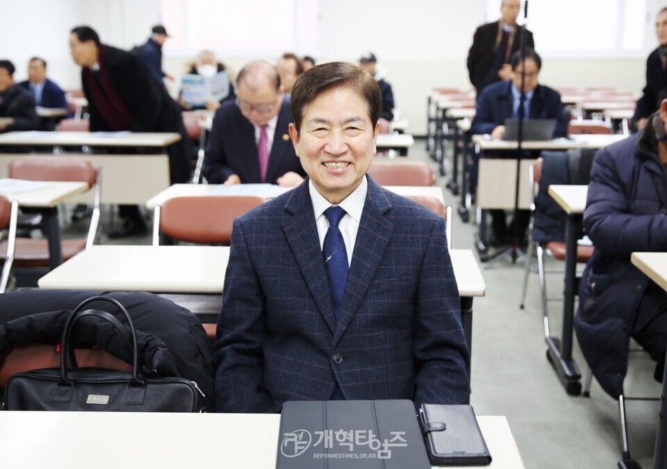 재경호남장로회, 실행위원회 및 신년하례식 모습