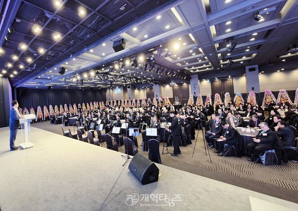 전국17개광역시도기독교총연합회, 신년하례회 모습