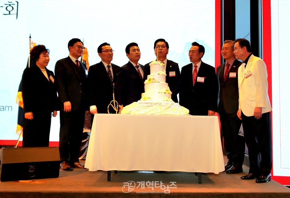 전국17개광역시도기독교총연합회, 신년하례회 모습