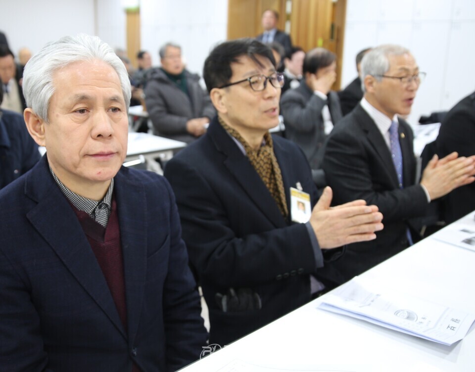 서울ㆍ서북지역장로회 월례회(중서울노회장로회 주관) 모습