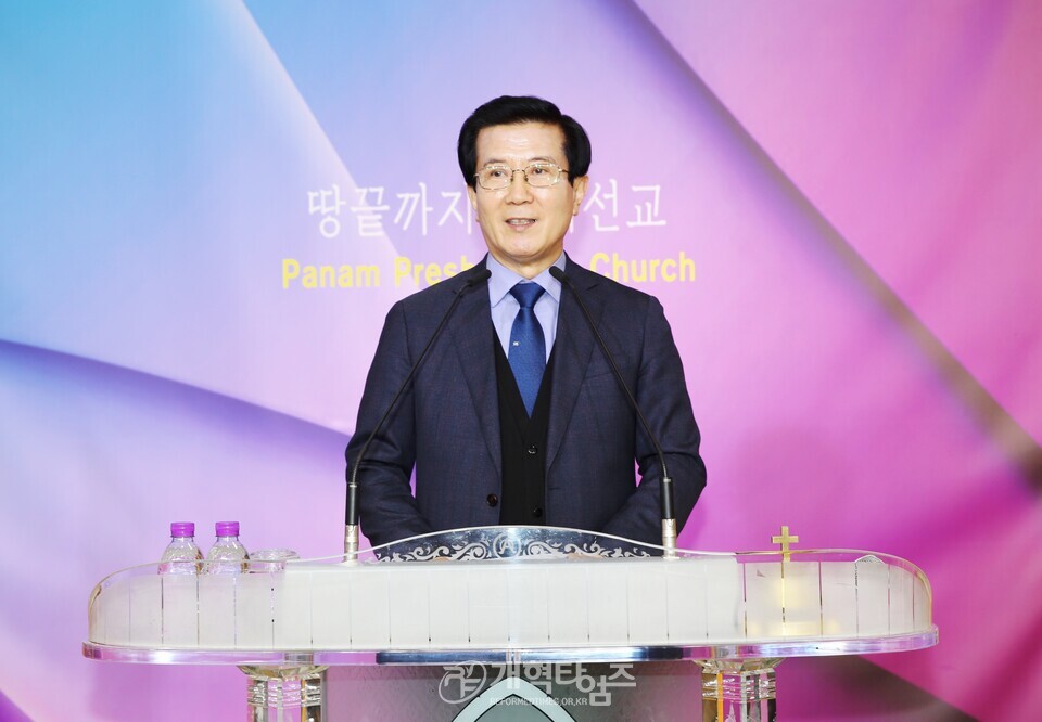 총회 여성사역자위원회, 헌법 개정 수의를 위한 충청ㆍ대전권역 설명회 모습