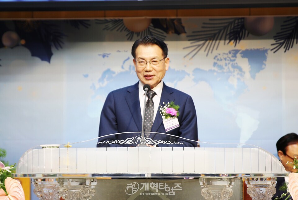 경기총, 2026 경기도 지도자 초청 신년감사예배와 하례회 모습