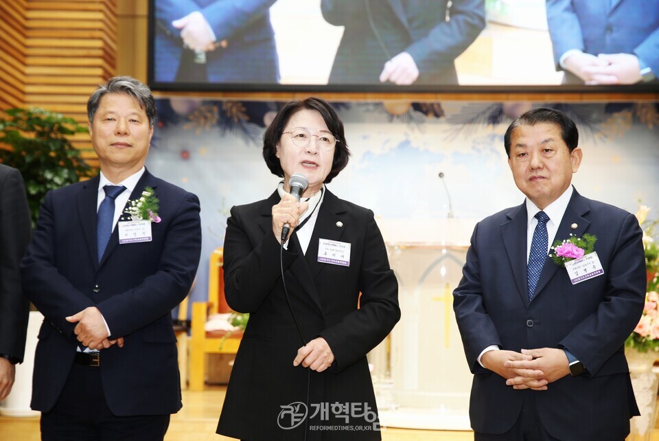 경기총, 2026 경기도 지도자 초청 신년감사예배와 하례회 모습