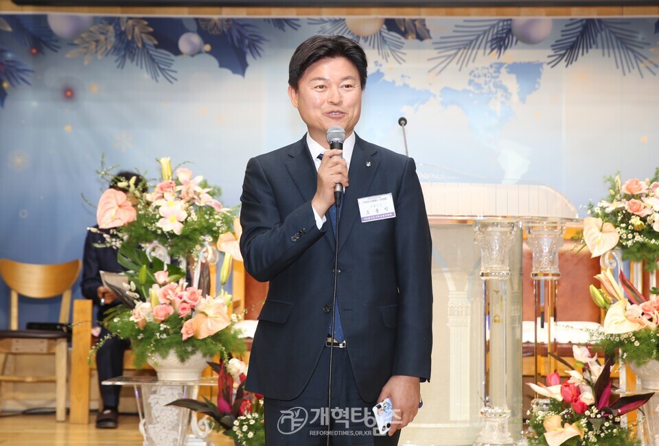 경기총, 2026 경기도 지도자 초청 신년감사예배와 하례회 모습