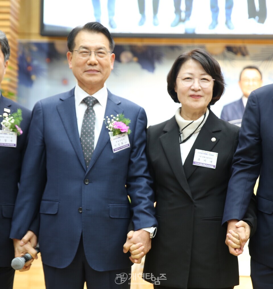 경기총, 2026 경기도 지도자 초청 신년감사예배와 하례회 모습
