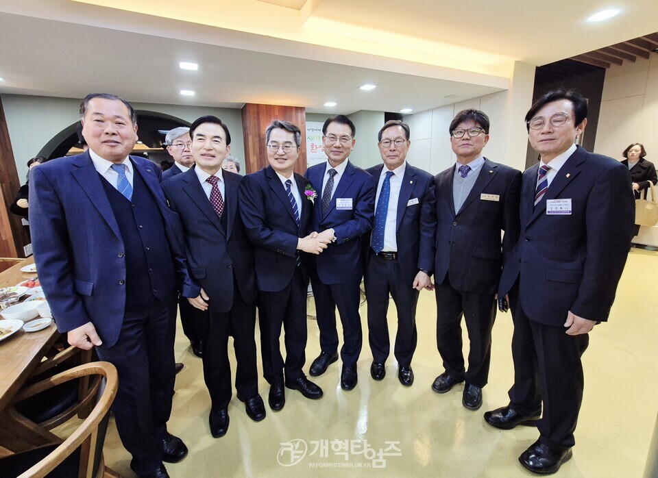 경기총, 2026 경기도 지도자 초청 신년감사예배와 하례회 모습