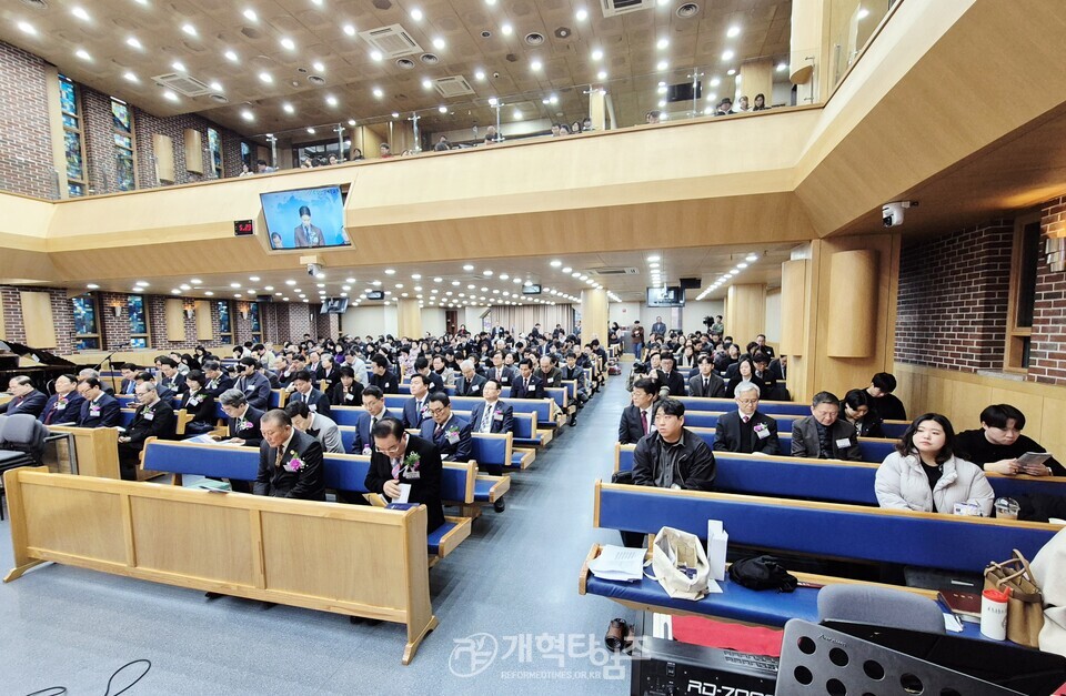 경기총, 2026 경기도 지도자 초청 신년감사예배와 하례회 모습