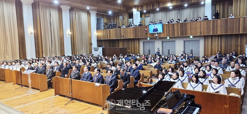 총회 기도와 전도운동본부, 강원권역 연합기도회 모습(강릉제일교회)