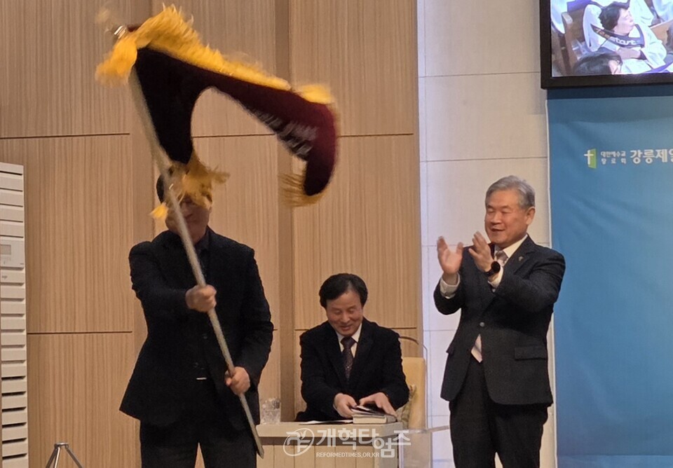 기도와 전도운동본부, 강원권역 연합기도회 모습(강릉제일교회)