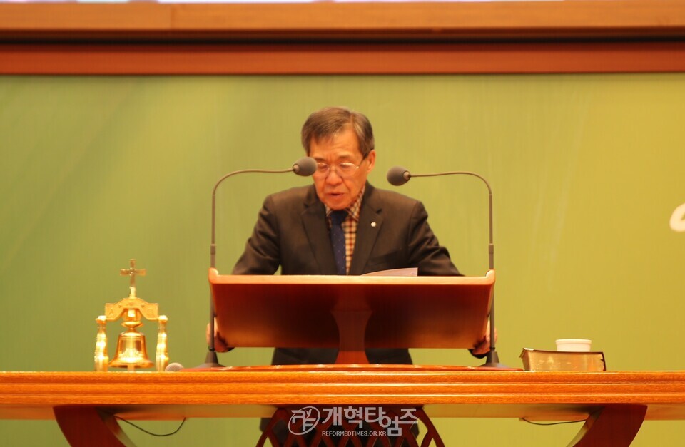 대전노회, 총회 Restart 함께 기도ㆍ함께 전도 연합기도회 모습