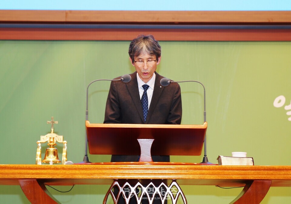 대전노회, 총회 Restart 함께 기도ㆍ함께 전도 연합기도회 모습