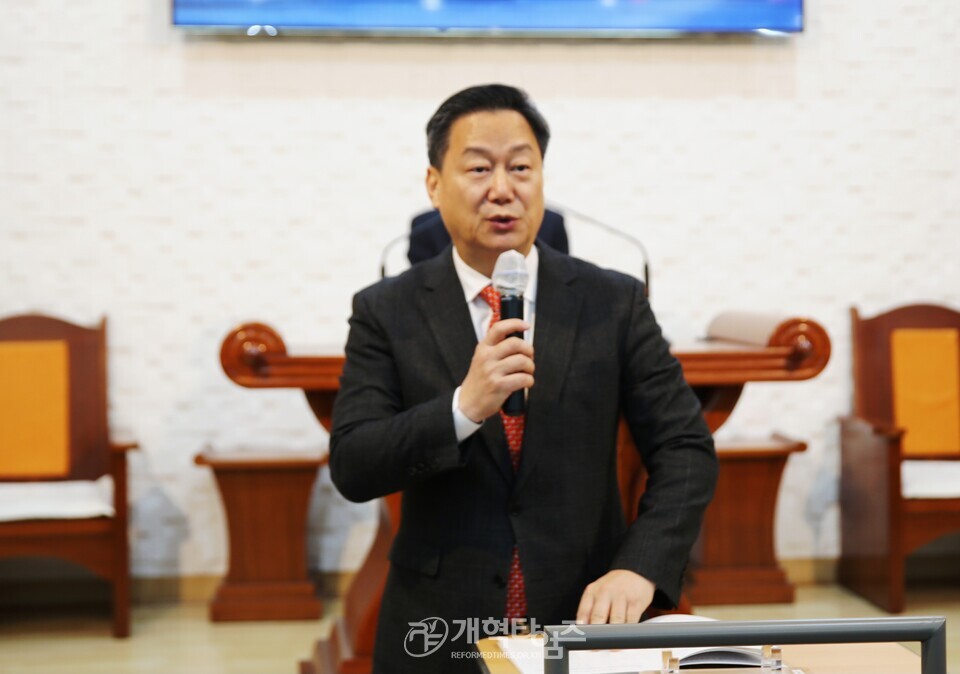 북한선교회, 제8회기 신년감사예배 및 실행위원회 모습