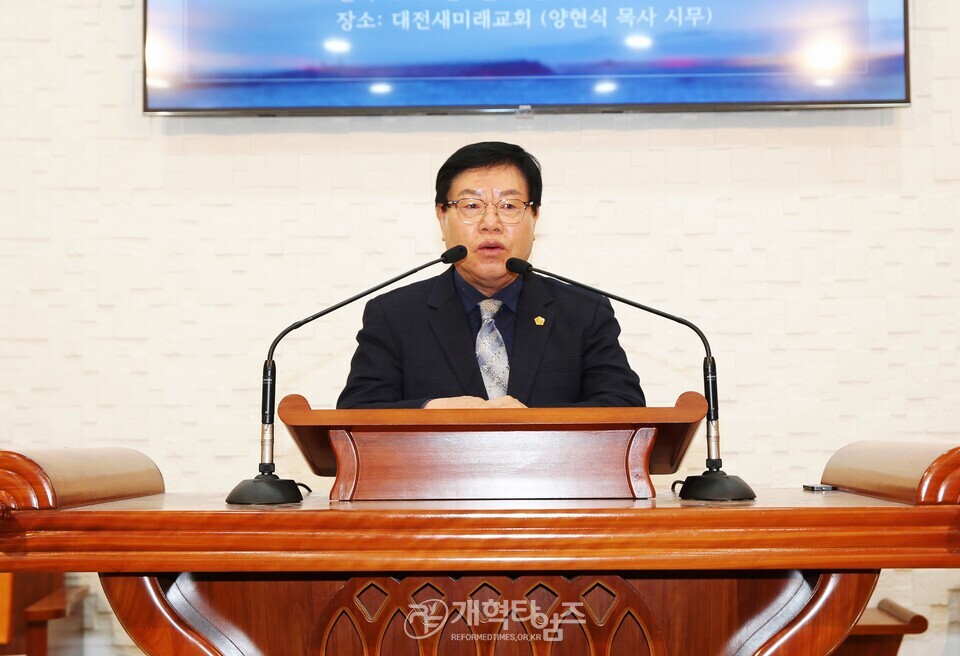 북한선교회, 제8회기 신년감사예배 및 실행위원회 모습