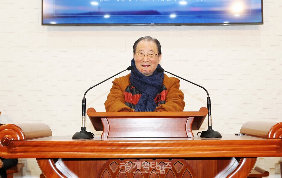 북한선교회, 제8회기 신년감사예배 및 실행위원회 모습