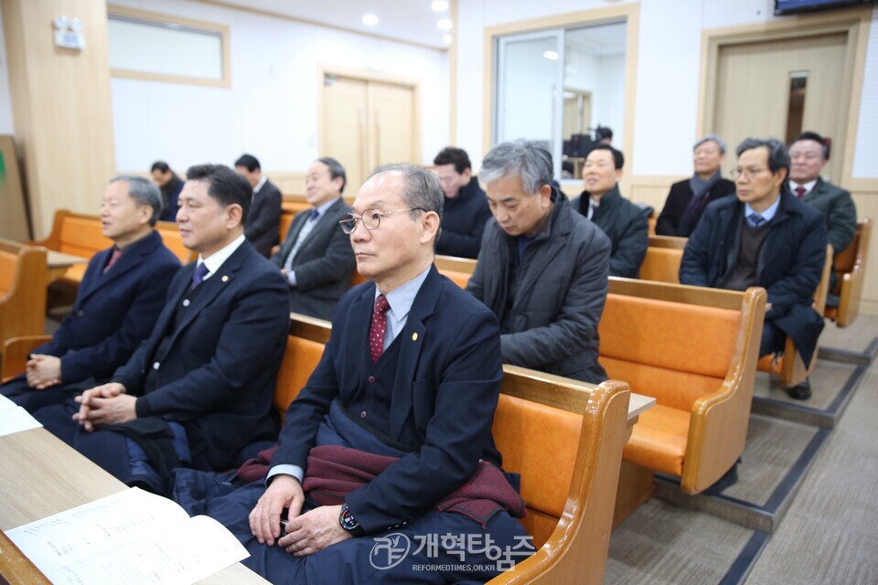 북한선교회, 제8회기 신년감사예배 및 실행위원회 모습