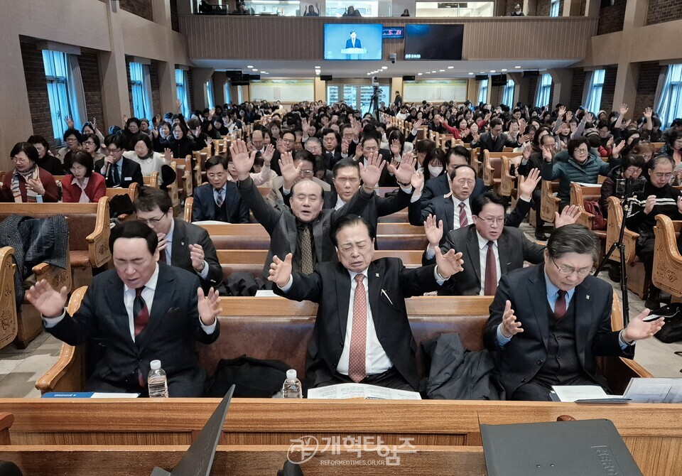 총회 기도와 전도운동본부, 서북지역노회협의회 연합기도회 모습