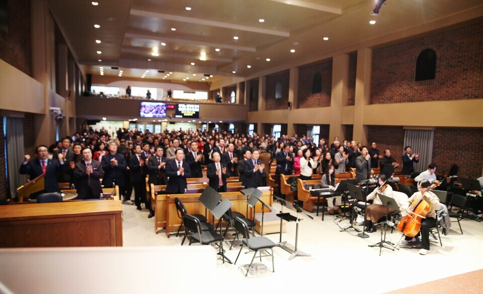 총회 기도와 전도운동본부, 서북지역노회협의회 연합기도회 모습