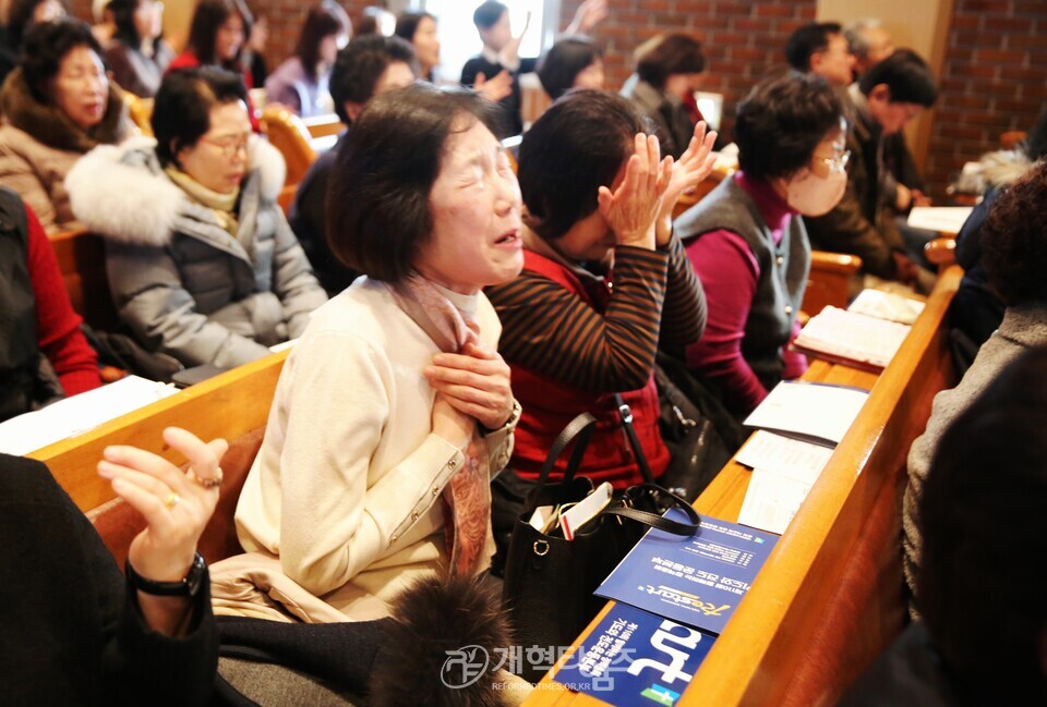 총회 기도와 전도운동본부, 서북지역노회협의회 연합기도회 모습