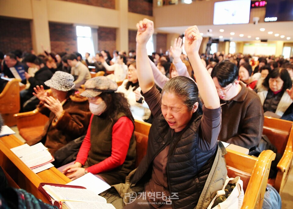 총회 기도와 전도운동본부, 서북지역노회협의회 연합기도회 모습