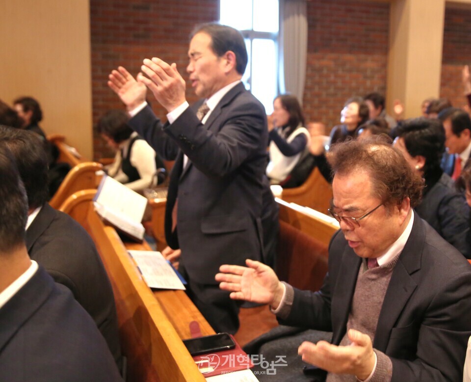 총회 기도와 전도운동본부, 서북지역노회협의회 연합기도회 모습