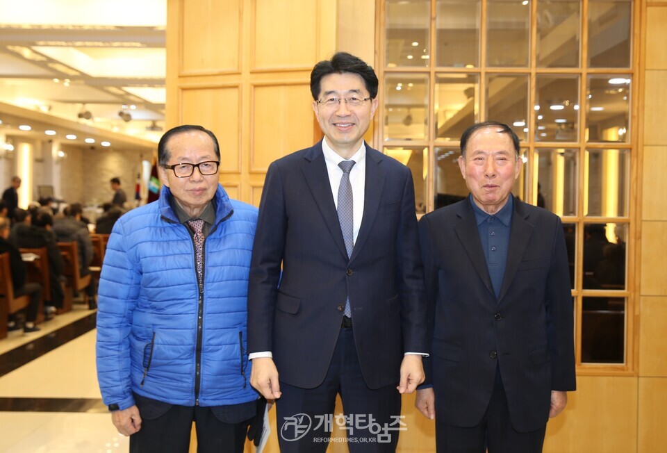 전국원로ㆍ은퇴장로회, 신년하례예배 및 월례회 모습