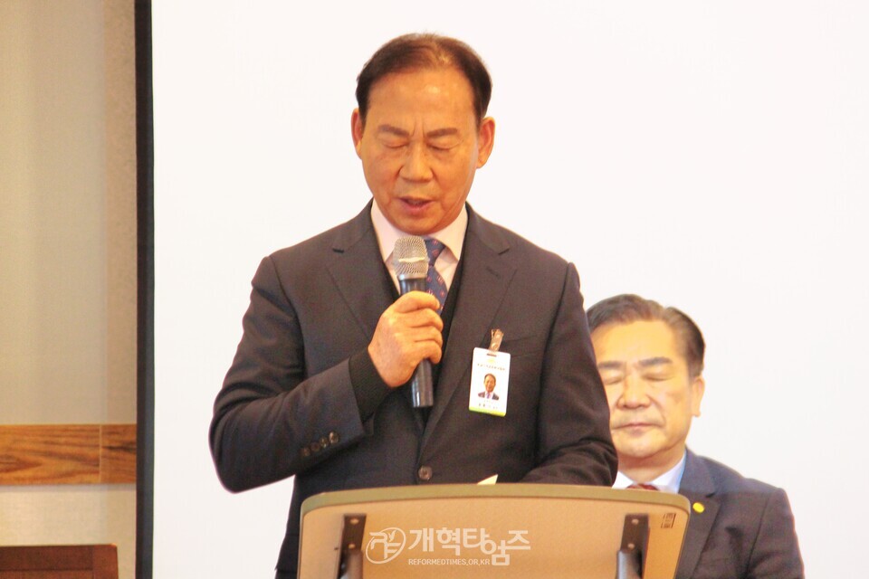 제34회기 호남지역장로회 지역 간담회 모습