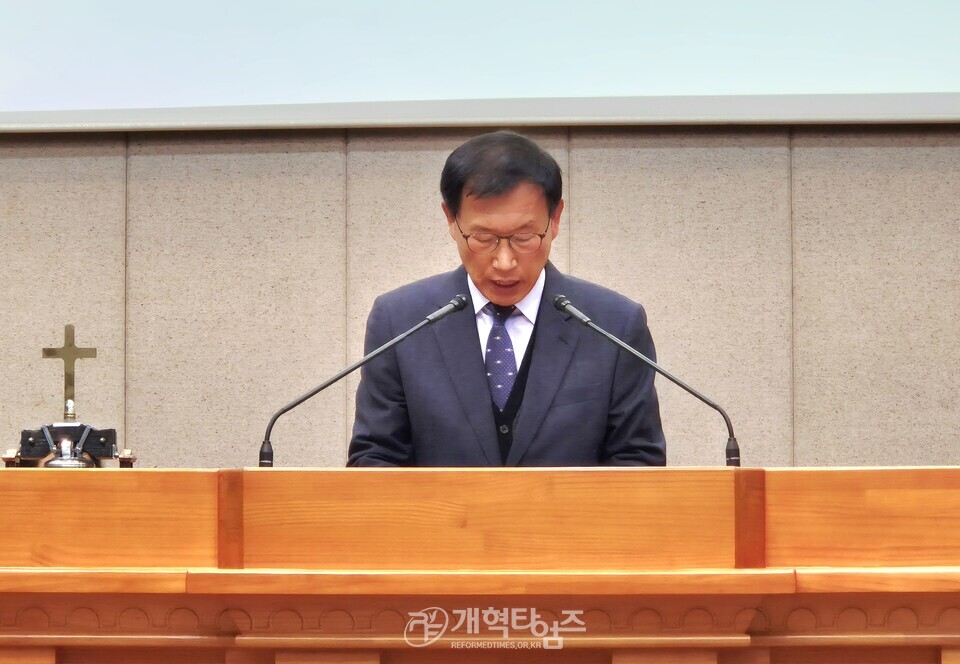 전국장로회 전국임원회 및 부ㆍ울ㆍ경지역 임역원 간담회 모습