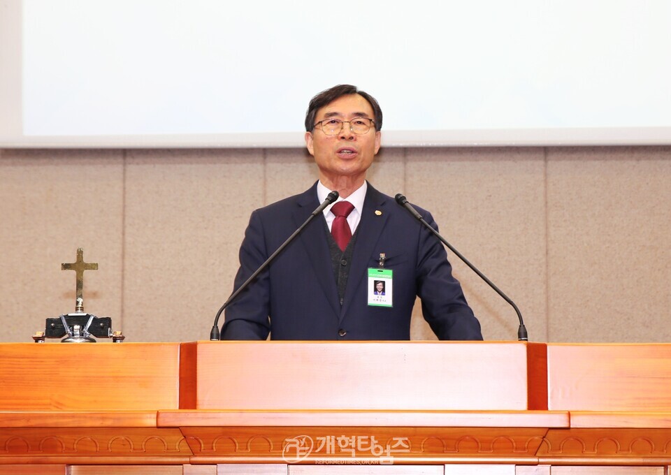 전국장로회 전국임원회 및 부ㆍ울ㆍ경지역 임역원 간담회 모습