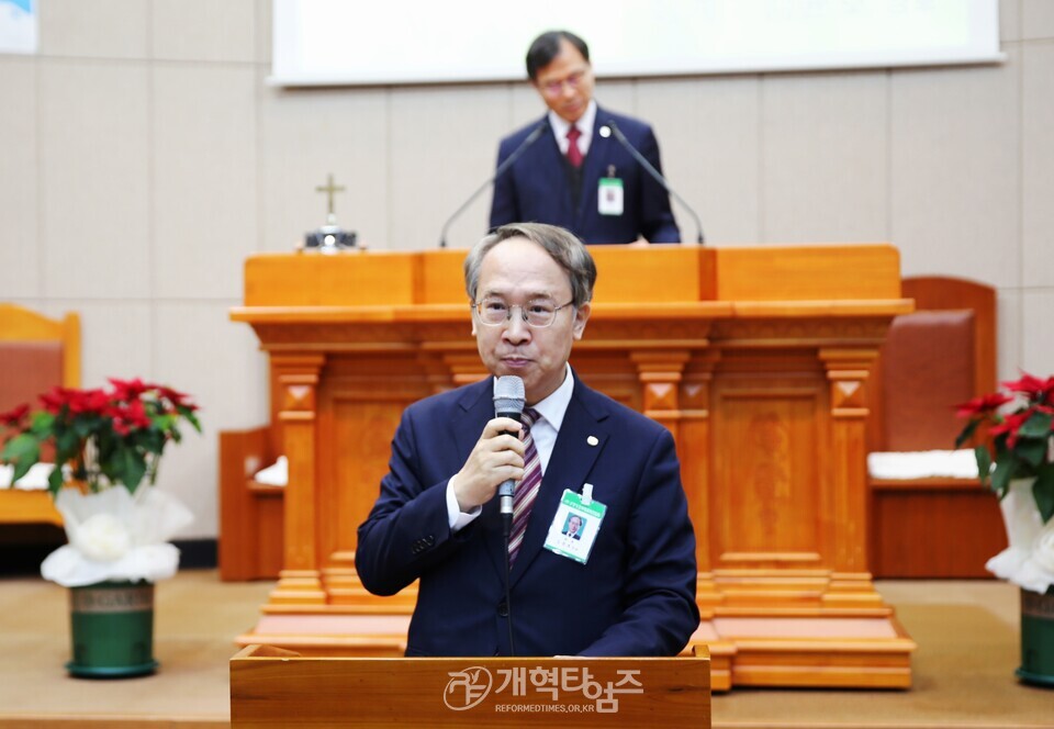 전국장로회 전국임원회 및 부ㆍ울ㆍ경지역 임역원 간담회 모습