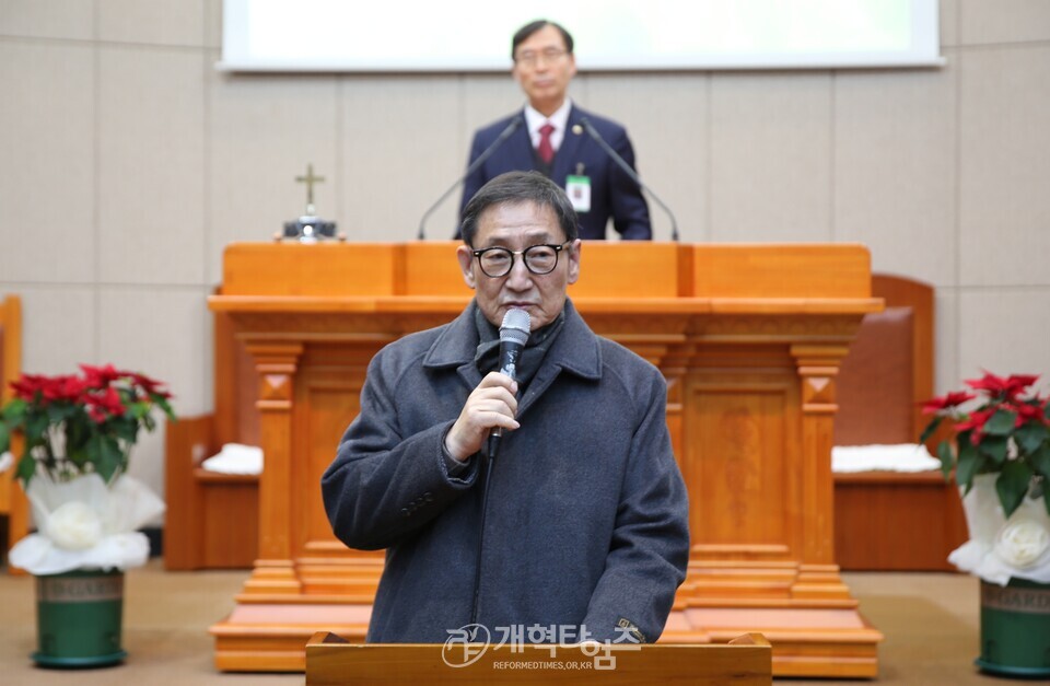 전국장로회 전국임원회 및 부ㆍ울ㆍ경지역 임역원 간담회 모습