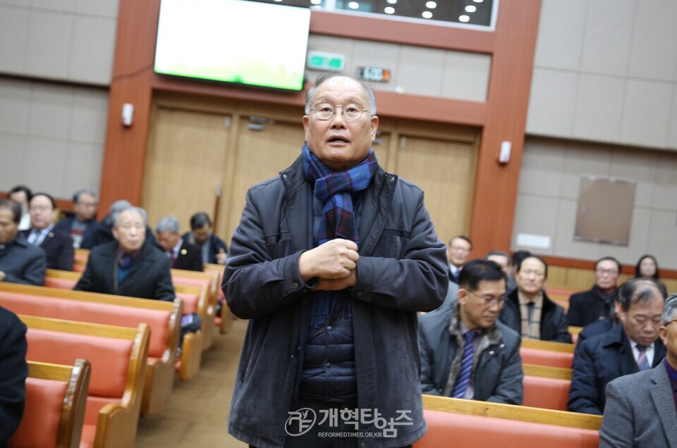 전국장로회 전국임원회 및 부ㆍ울ㆍ경지역 임역원 간담회 모습