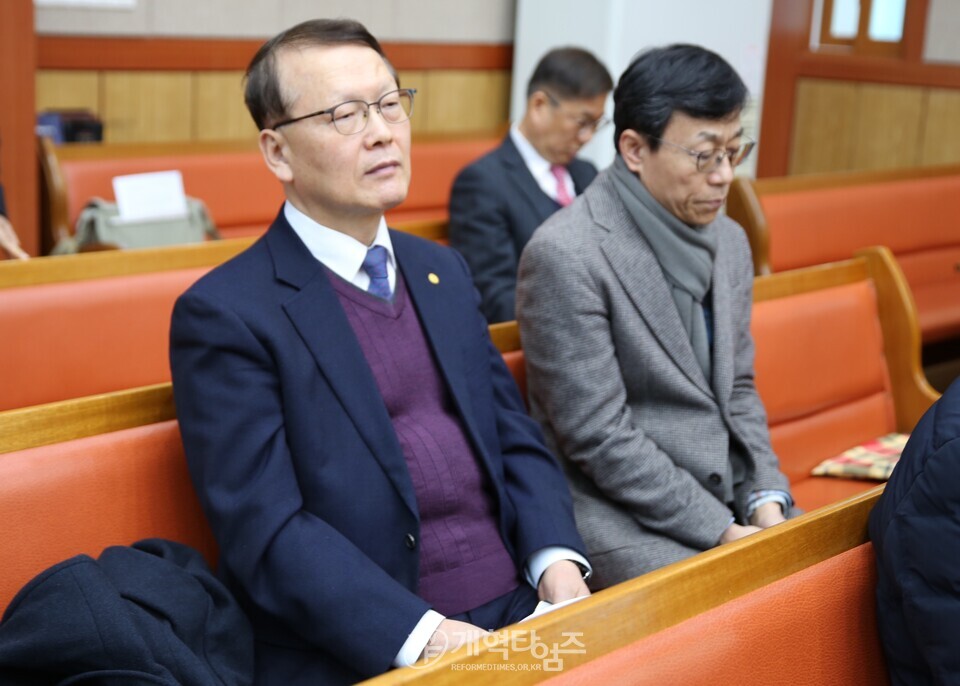 전국장로회 전국임원회 및 부ㆍ울ㆍ경지역 임역원 간담회 모습