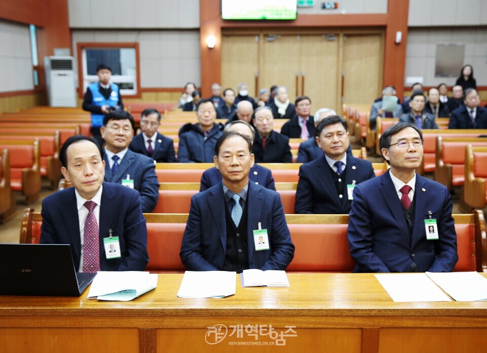전국장로회 전국임원회 및 부ㆍ울ㆍ경지역 임역원 간담회 모습