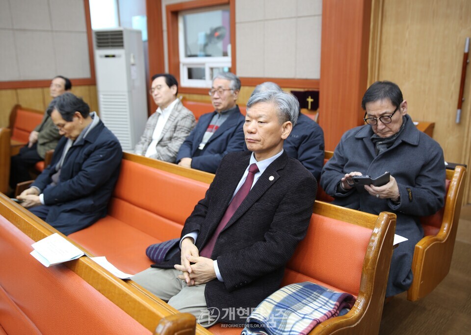 전국장로회 전국임원회 및 부ㆍ울ㆍ경지역 임역원 간담회 모습