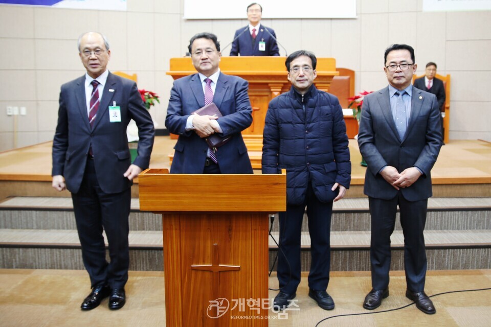 전국장로회 전국임원회 및 부ㆍ울ㆍ경지역 임역원 간담회 모습