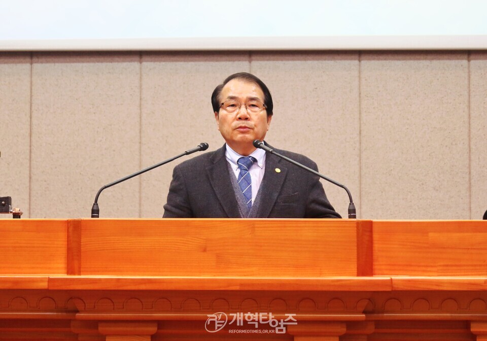 전국장로회 전국임원회 및 부ㆍ울ㆍ경지역 임역원 간담회 모습