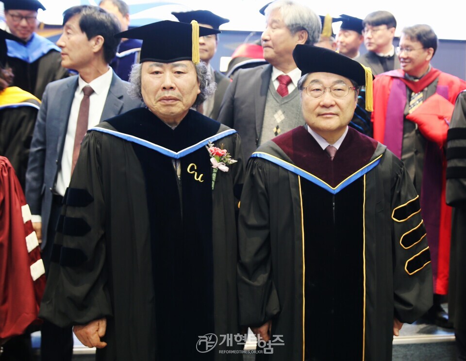 칼빈대,「2025학년도 전기 학위수여식」모습