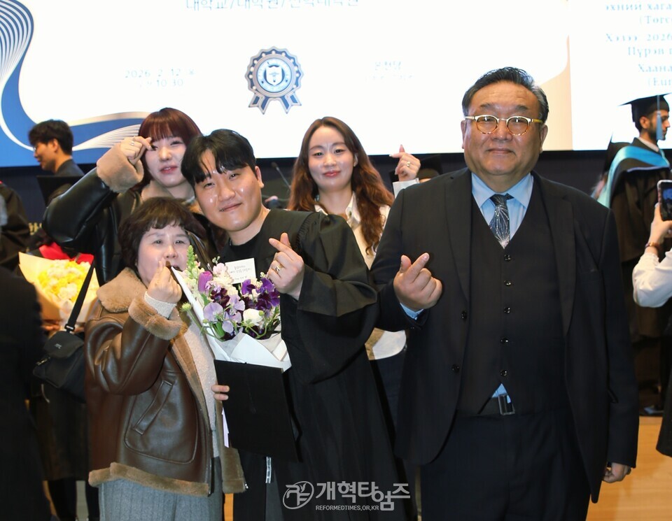 칼빈대,「2025학년도 전기 학위수여식」모습
