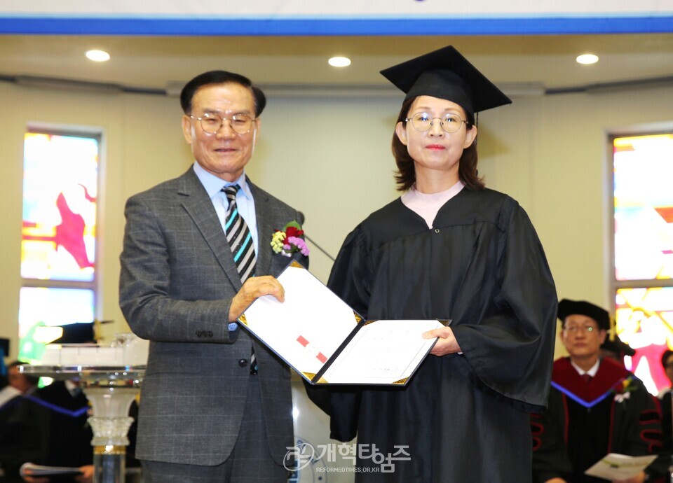 광신대, 2025학년도 전기 졸업예배 및 학위수여 모습