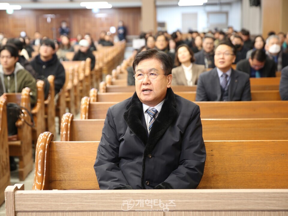 칼빈대, 「입학ㆍ개강 감사예배 및 2026 비전 선포식」모습