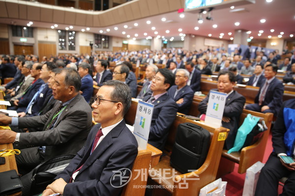 파회를 앞두고 모습