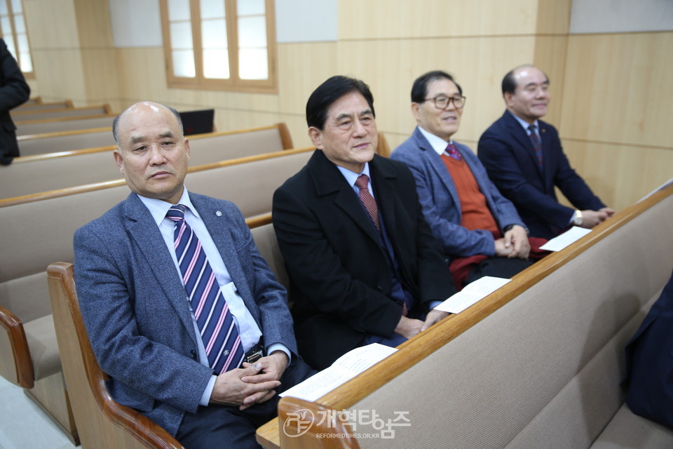 전주남 목사 측 한성노회 분립예배 모습