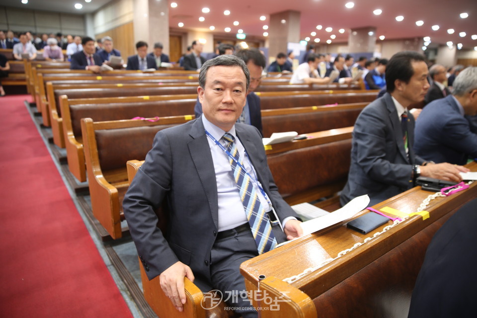 성명서를 발표를 주도한 고광석 목사